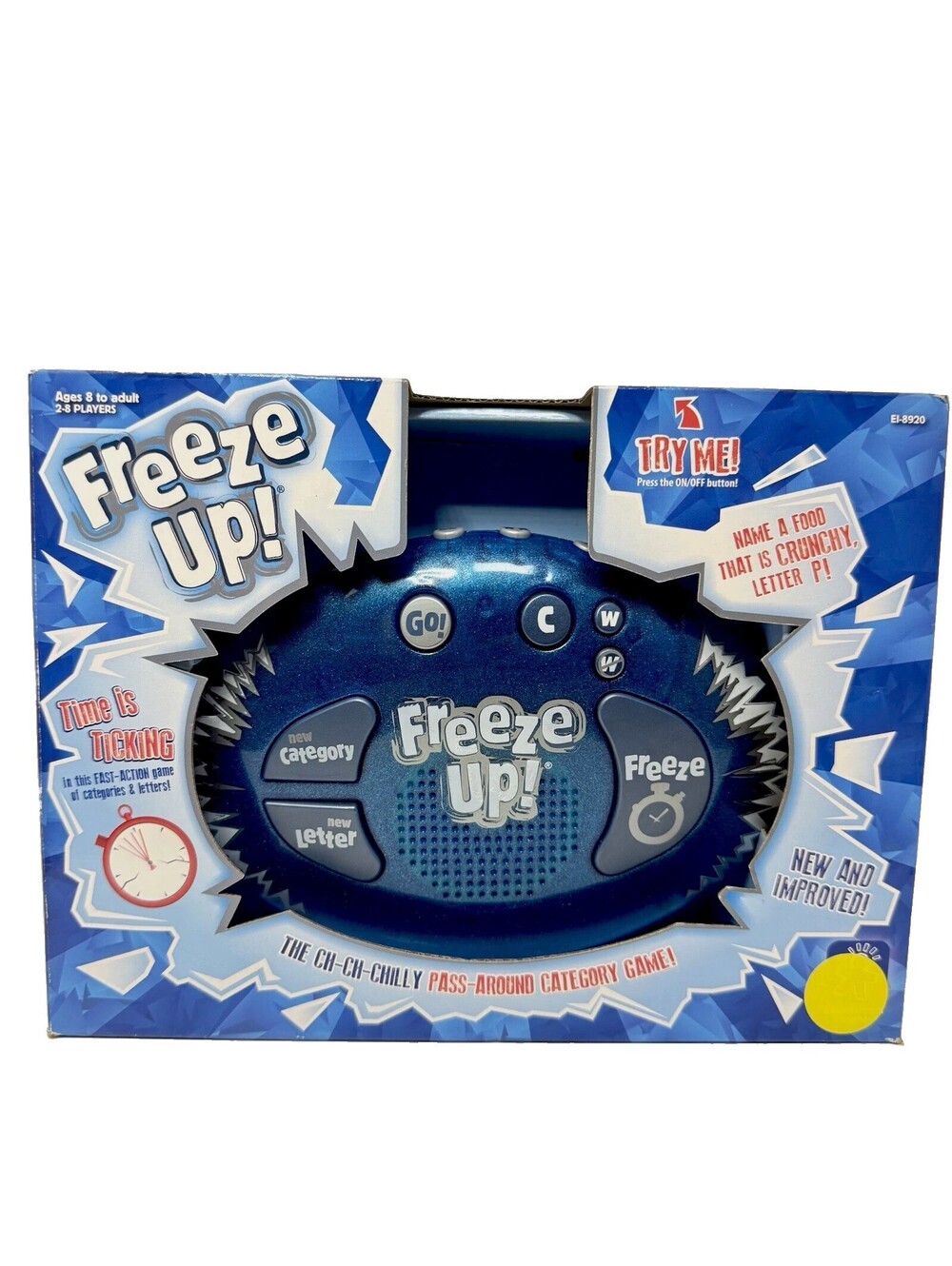 Educational Insights Freeze Up EI-8920 Electronic Category Game NEW SEALED